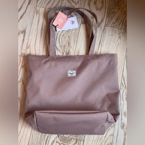 Herschel Mica Tote Bag, Ash Rose Color, New With Tags